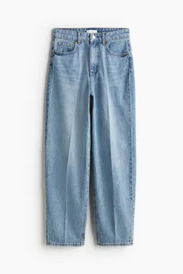 H&M Crease-Leg Tapered Jeans