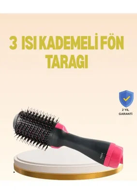 Uravas Store Uraselect 3 Isı Kademeli 1200W Saç Şekillendirme Fırçası.