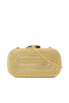 Network Gold Kadın Clutch