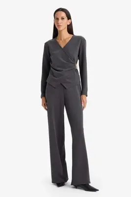 DeFacto Wide Leg Pantolon G8029AX26SP