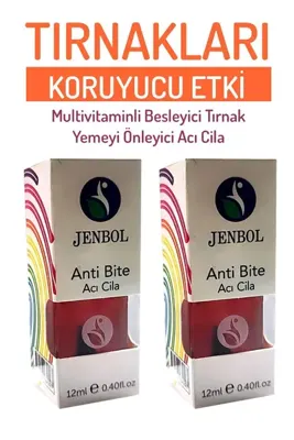 Genel Markalar Jenbol Acı Cila 2 Adet