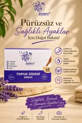 Genel Markalar BAKIMSEPETİ Proderm Topuk Dikeni Kremi – X2 Formül