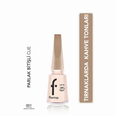 Flormar Parlaklık Veren Oje Higloss 001 Soft Ivory, 1 Adet