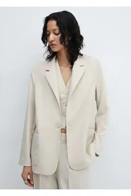 MANGO Woman Cepli blazer ceket