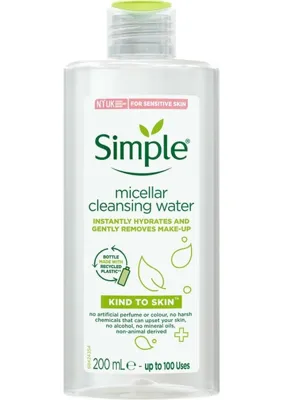 Simple Micellar Makyaj Temizleme Suyu 200ML