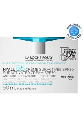 Esplendor La Roche-Posay Hyalu B5 Kırışıklık Karşıtı Dolgunlaştırıcı Nemlendirici Spf 30 Krem Yeniden Dolum Paketi 50 ml