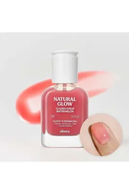 Ohora Renkli Tırnak Güçlendirici ve Besleyici Vegan Bakım, Karpuz, 15 ml