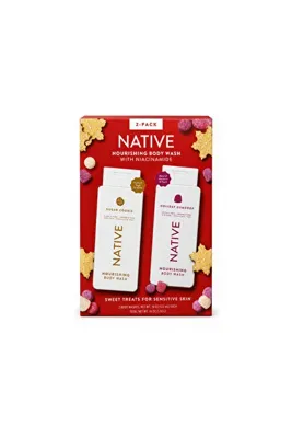 Native Holiday Body Wash (Sugar Cookie & Holiday Gumdrop) 2’li Duş Jeli Seti 2 x 532ml