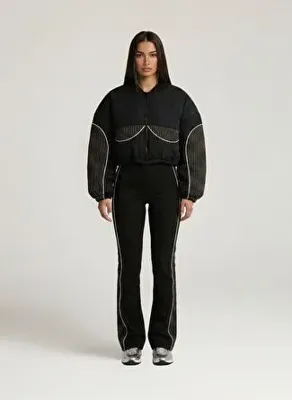 Şebnem Günay Striped Palazzo Pants