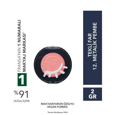 Yves Rocher Tekli Far-14.sedefli Fuşya-2g- Vegan