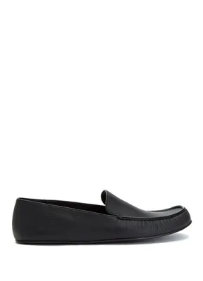 The Row Leo Siyah Kadın Deri Loafer