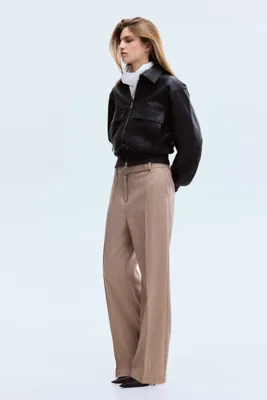 H&M Kemerli Şık Pantolon