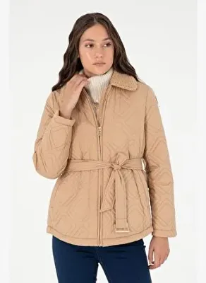U.S. Polo Assn. Kadın Camel Mont50291309-VR015