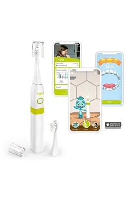 AGU BABY Akıllı Çocuk Diş Fırçası–Öğretici Uygulamalı, Telefon Bağlantılı, Şarj Edilebilir