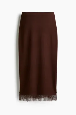 H&M Püsküllü Etek