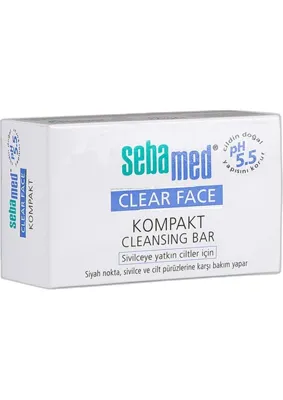 Omega Pharma Sebamed Clear Face Cleansıng Bar Compact 1 Bar