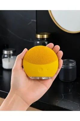 A-LUXE Titreşim Ayarlı USB Şarjlı Silikon Yüz Temizleme Fırçası UCZZYUZTEMIZLEMESARI-3