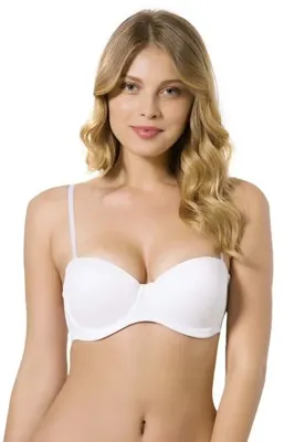 Le Jardin Lingerie Le Jardin 7030 Destekli Straplez Basic Sütyen