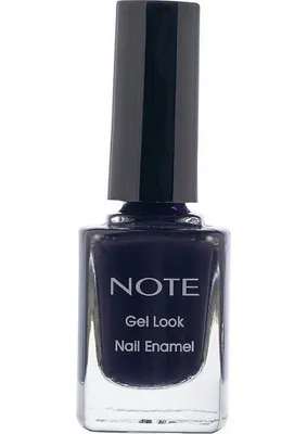Note Cosmetics Note Gel Look Oje 25 Black Purple - Mor