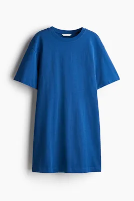 H&M Beli Belirgin Tişört Elbise