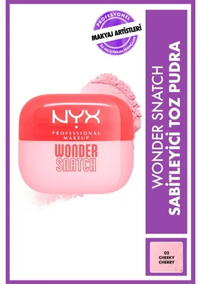NYX Professional Makeup Wonder Snatch Sabitleyici Toz Pudra - 03- Peach Posse