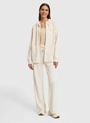 U.S. Polo Assn. Ekru Kadın Loose Fit Pantolon KATE-P