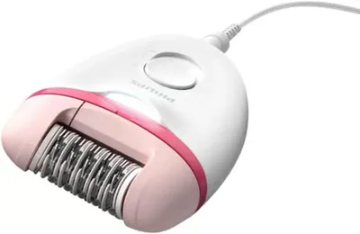 Philips BRE255/05 Kablolu Epilatör,Işık Özellikli,3 Ek Parçalı,2 Hız Ayarı