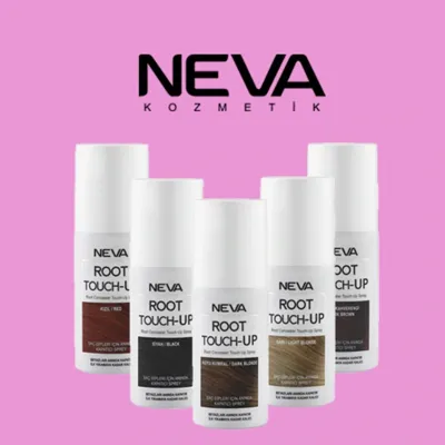 Nevacolor Neva Root Touch - Up Anında Beyaz Kapatıcı Sprey 75 Ml.