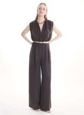 Ted Baker Kahve Kadın Kupro Karışımlı Pantolon TBWRTR2026