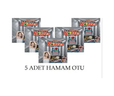 Kontes Hamam Otu - Zırnık Tüy Dökücü 1 Adet