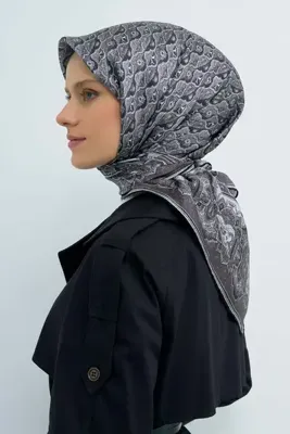 Armine İpek Eşarp 2026 İlkbahar-Yaz - 9518D-01 - Sultan Modeli - Tivil