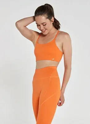 Jerf 1.J02.BBR0137 Pine  Klasik Yaka  Dar Kalıp  Turuncu Kadın Bralet Sütyen