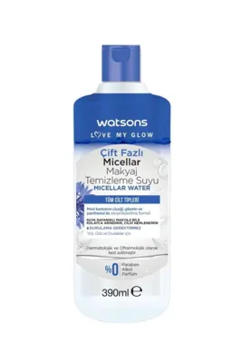 Watsons Çift Fazlı Micellar Su 390 Ml