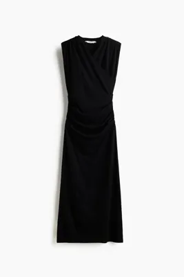 H&M Drapeli Elbise