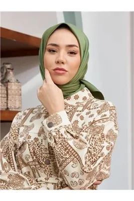 Silk Home Düz Twill Polyester Eşarp
