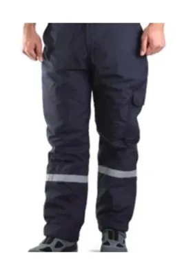 Teknik Softshell Su Ve Rüzgar Geçirmez Içi Kapitoneli Reflektörlü Iş Pantolonu