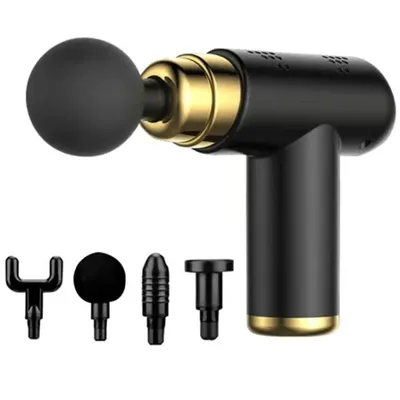 Buffer ® 4 Başlıklı USB Şarj Olabilen Masaj Tabancası