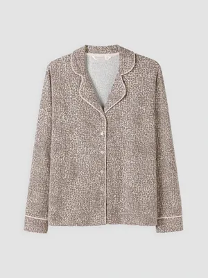 LCW DREAM Leopar Desenli Kadın Pijama Üst
