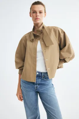 H&M Oversize Gabardin Ceket