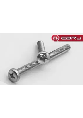 Shopwave Krm Yuvarlak Yıldız Başlı Ysb Civata M5X50 - 100 Adet Krm