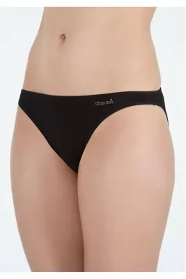 Kom Kadın Siyah B.super Tekli Bikini Külot 41bk10161siya Yeni Sezon (2 Adet Ekonomik Paket)