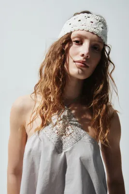H&M Pamuklu Halter Yaka Üst