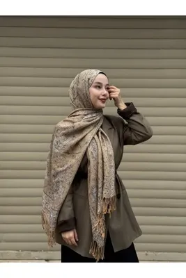 Shiraa Premium Çift Taraflı Kaşmir Şal