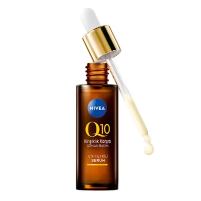 NIVEA Nivea Q10 Kırışıklık Karşıtı Çift Etkili Cilt Serumu Saf Q10 30 ml
