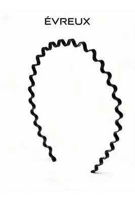 EVREUX Metal Zigzag (Dalgalı) Taç