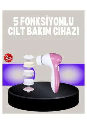 Bomii Spa Masaj Fonksiyonlu Fırçalı Yüz Temizleme Cihazı