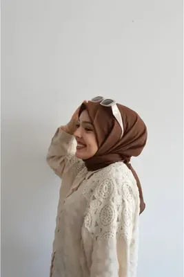 HeavenlyScarfs Mio Caz Eşarp Acı Kahve
