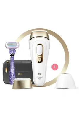 Braun Silk Expert Pro 5 Pl5147 400.000 Atımlı, 2 Başlıklı Yeni Nesil Ipl Tasarım Çanta