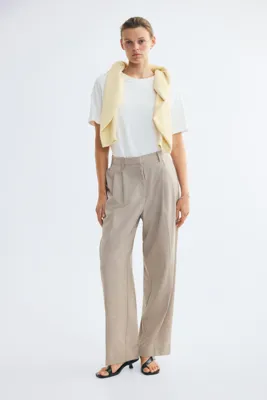 H&M Barrel Paçalı Şık Pantolon