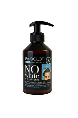 Sea Color Man No White Black Shampoo Siyah Şampuan Beyazlara Son